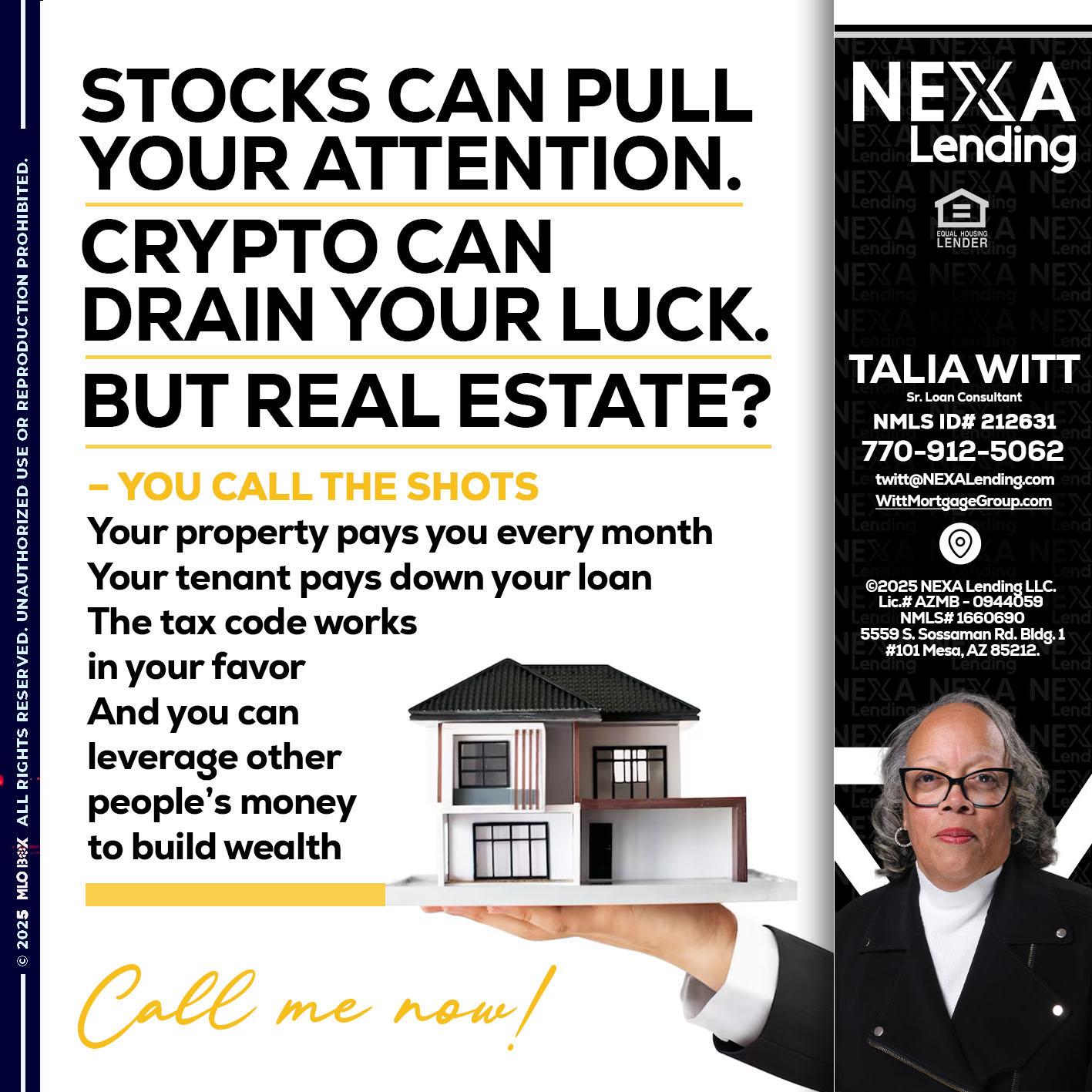 STOCK CAN - Talia Witt -Sr Loan Consultant