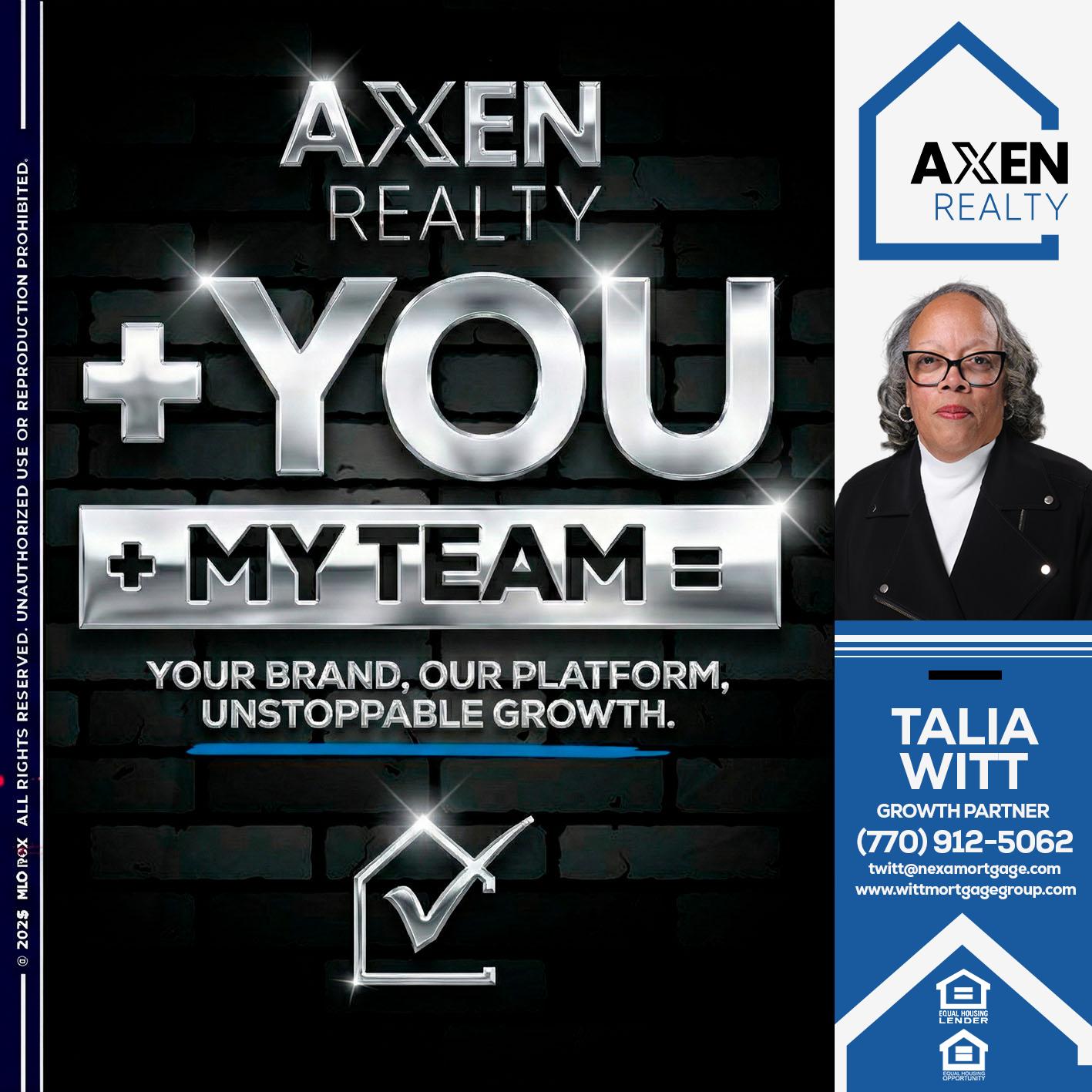 +YOU - Talia Witt -Sr Loan Consultant