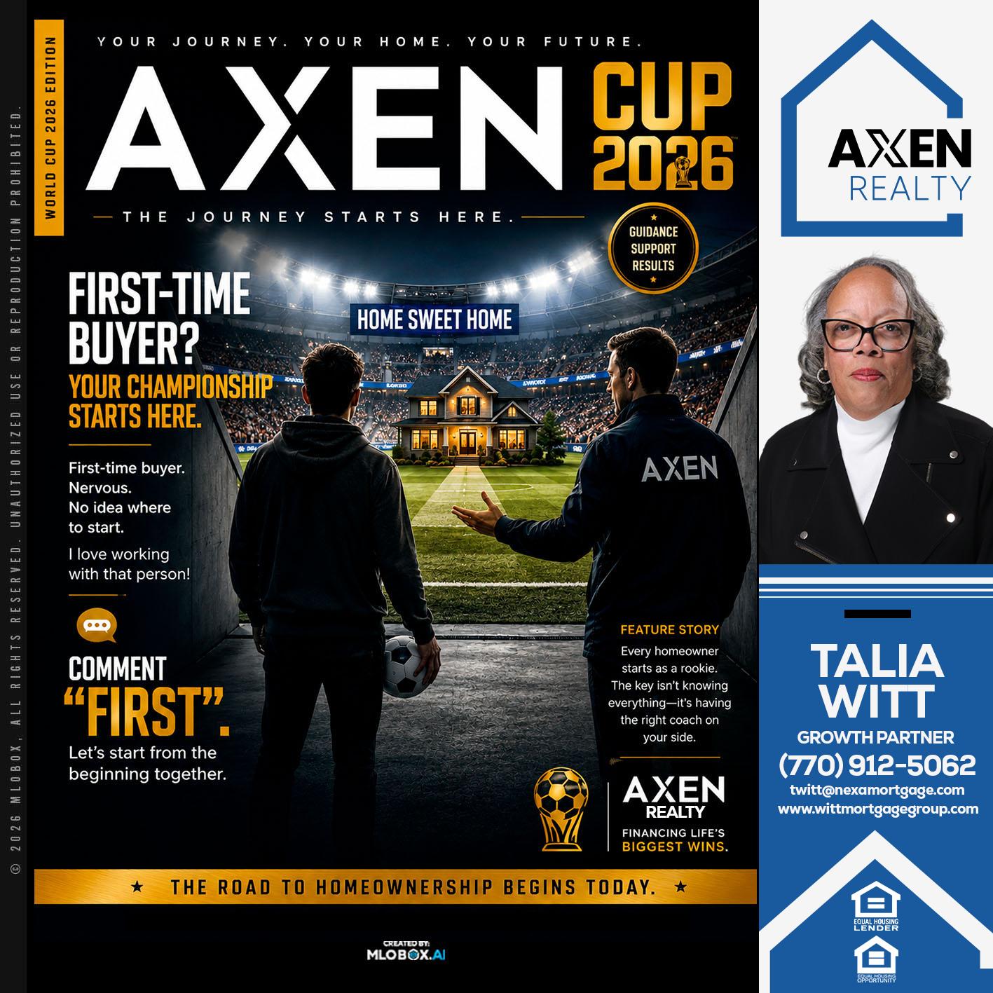 AXEN CUP 2026 - Talia Witt -Sr Loan Consultant